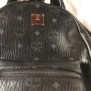 New , black backpack MCM